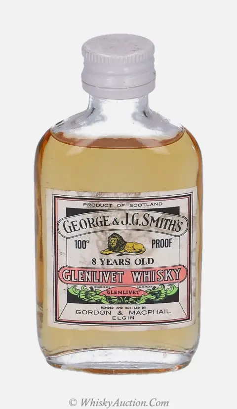 Glenlivet Distillery Labels 8 वर्ष – Gordon & MacPhail
