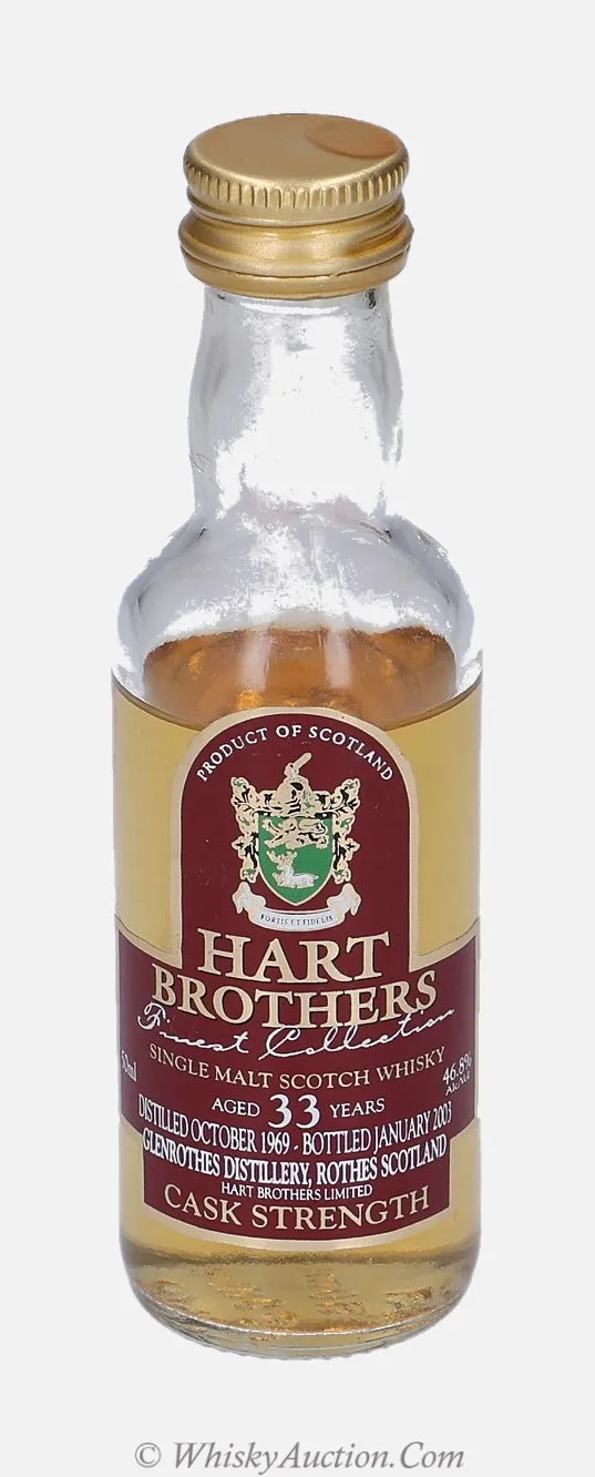 Glenrothes Finest Collection 33年（1969年10月 / 2003年1月）– Hart Brothers Limited