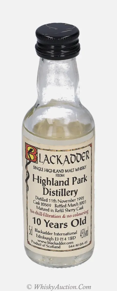 Highland Park 10 anni (11 novembre 1992 / marzo 2003) – Blackadder International