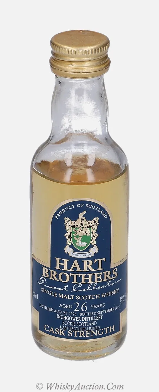 Inchgower Finest Collection 26 år (august 1976 / september 2002) – Hart Brothers Limited