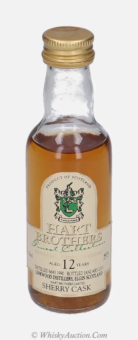 Linkwood Finest Collection 12 år (maj 1990 / januar 2003) – Hart Brothers Limited