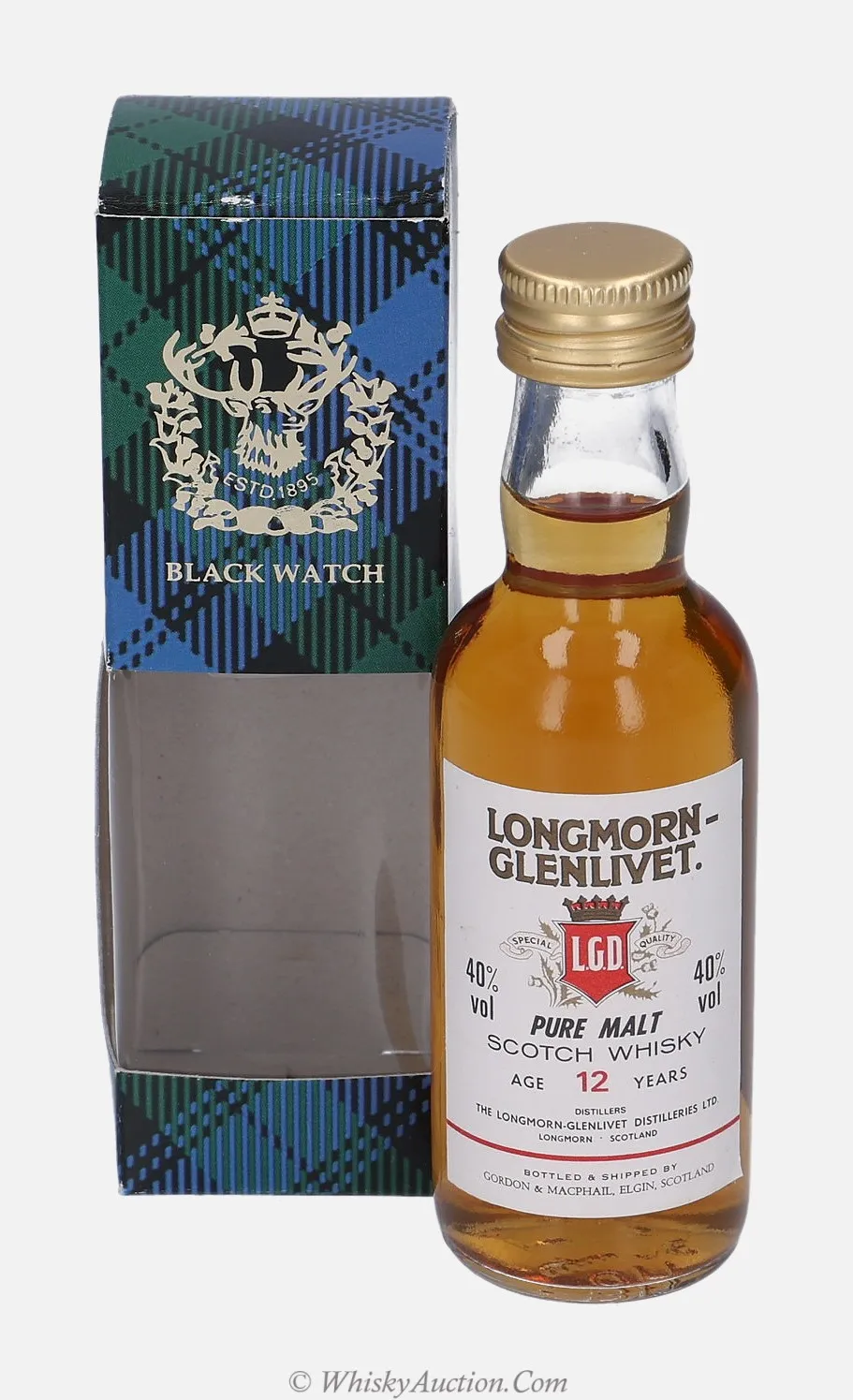 Longmorn Distillery Labels 12年 – Gordon & MacPhail