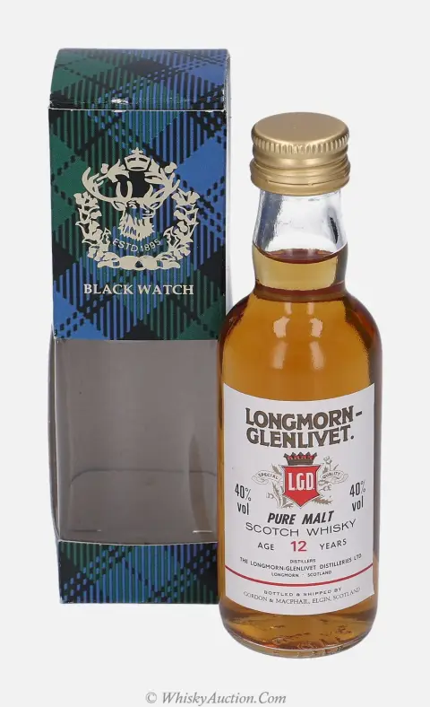 Longmorn Distillery Labels 12 år – Gordon & MacPhail