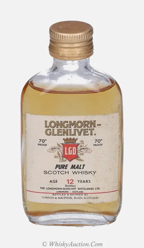 Longmorn Distillery Labels 12 år – Gordon & MacPhail