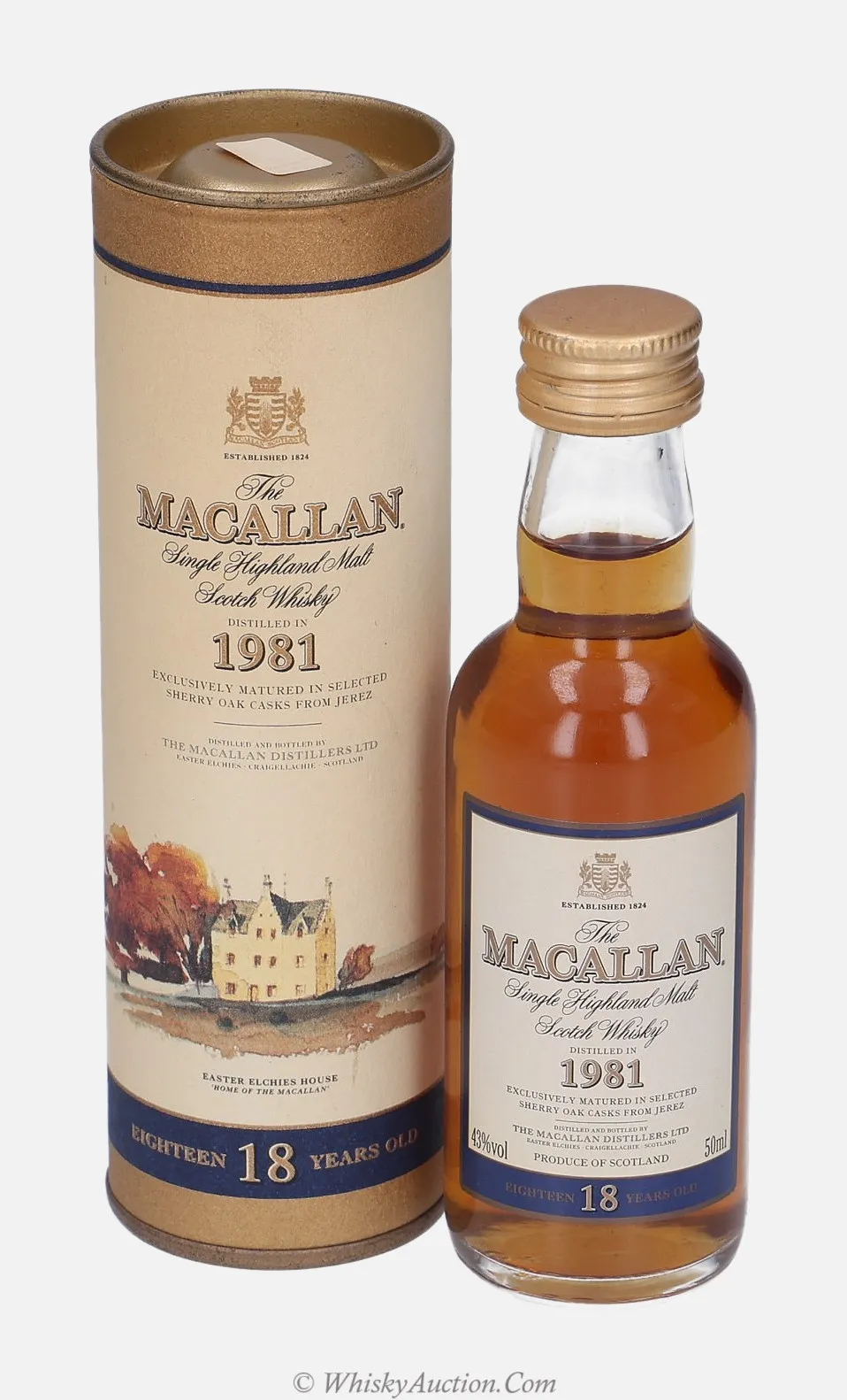 Macallan 18 vuotta (1981)