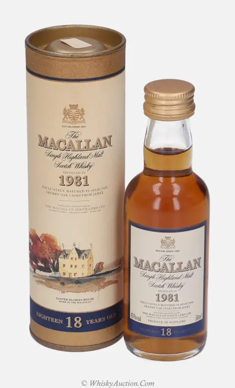 Macallan 18 vuotta (1981)
