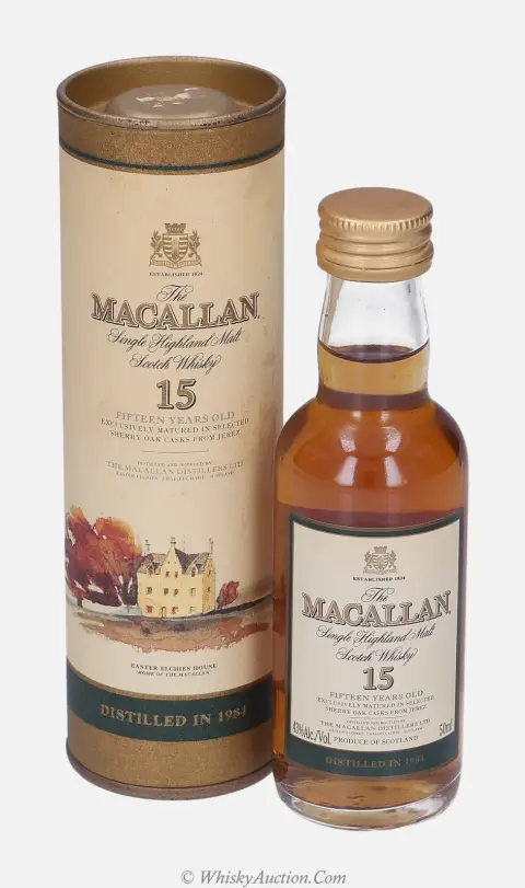 Macallan 15 vuotta (1984)