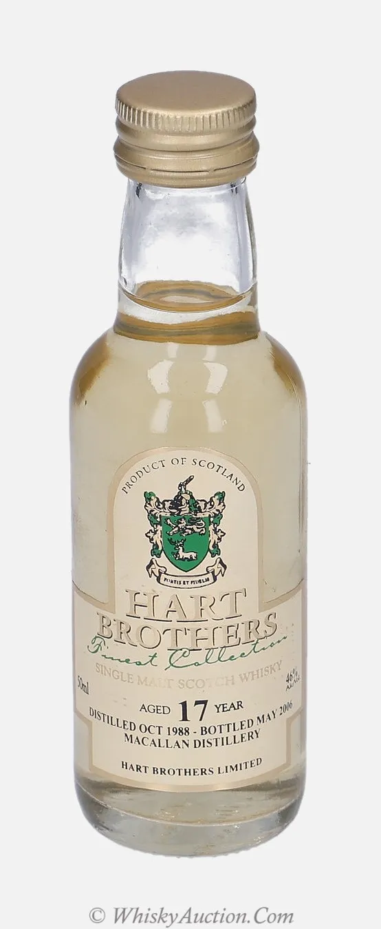 Macallan Finest Collection 17年（1988年10月 / 2006年5月）– Hart Brothers Limited