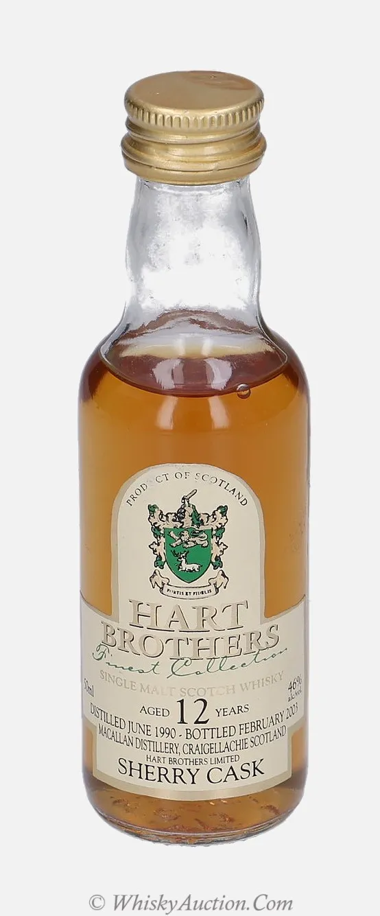 Macallan Finest Collection 12年（1990年6月 / 2003年2月）– Hart Brothers Limited