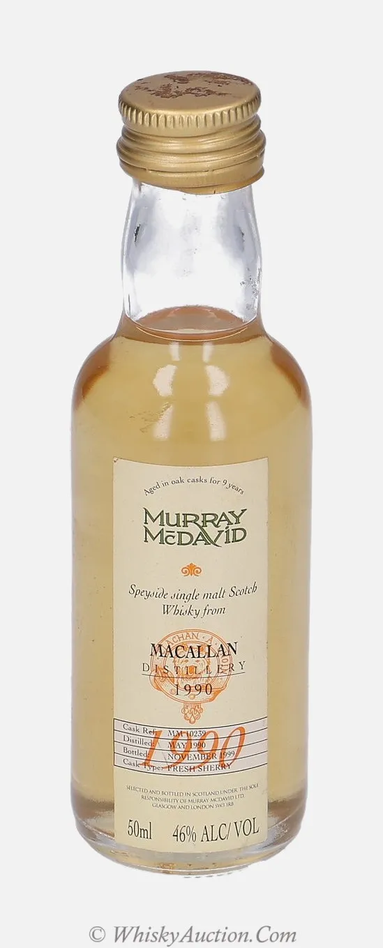 Macallan 9 år (maj 1990 / november 1999) – Murray McDavid