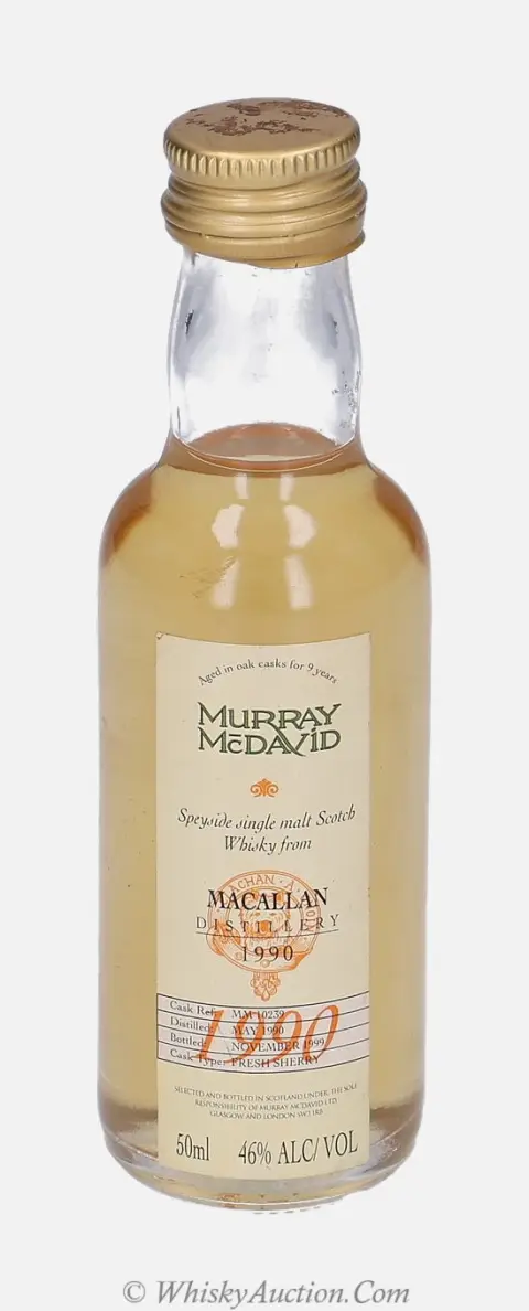Macallan 9 år (maj 1990 / november 1999) – Murray McDavid