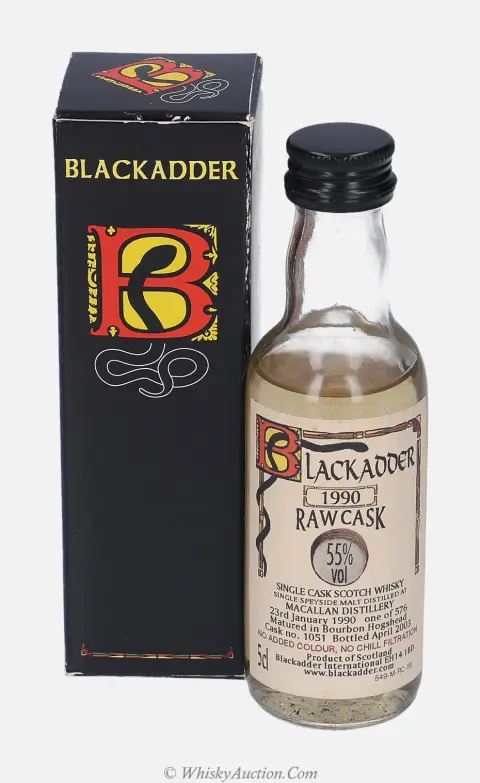 Macallan Raw Cask (23. januar 1990 / april 2003) – Blackadder International