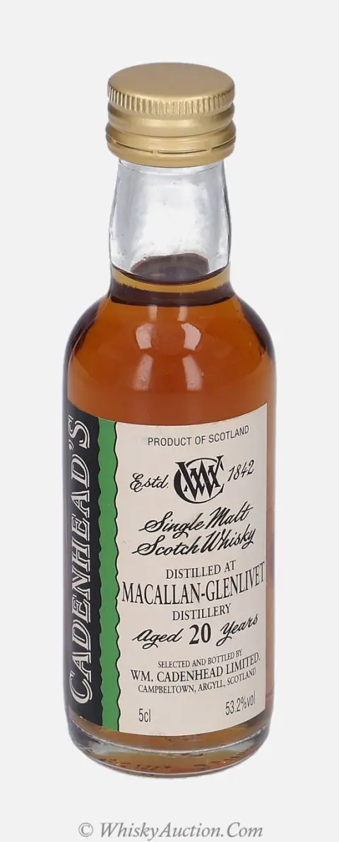 Macallan 20 år – Wm. Cadenhead