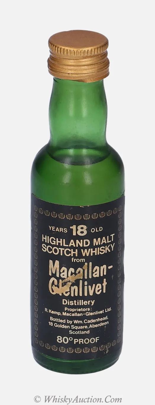 Macallan 18 år – Wm. Cadenhead