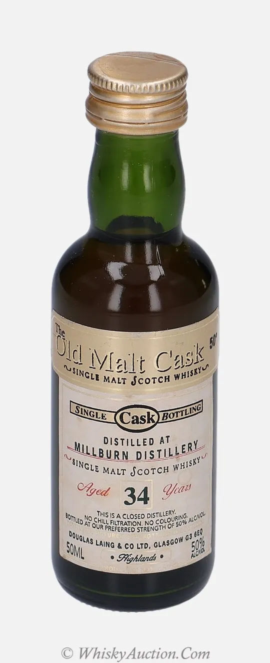 Millburn The Old Malt Cask 34 ani (noiembrie 1967 / decembrie 2001) – Douglas Laing & Co. Ltd.