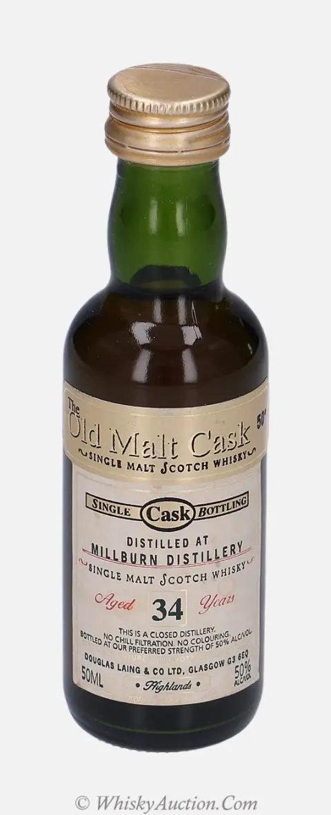 Millburn The Old Malt Cask 34 anni (novembre 1967 / dicembre 2001) – Douglas Laing & Co. Ltd.