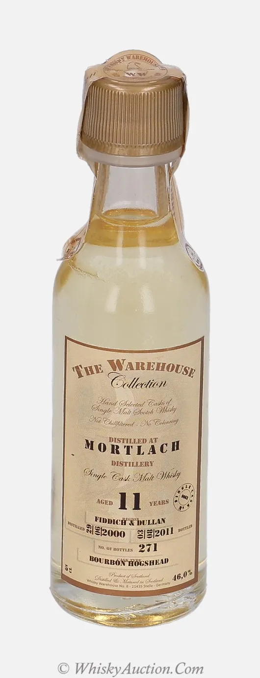 Mortlach The Warehouse Collection 11 år (29.6.2000 / 3.8.2011) – Whisky Warehouse No.8