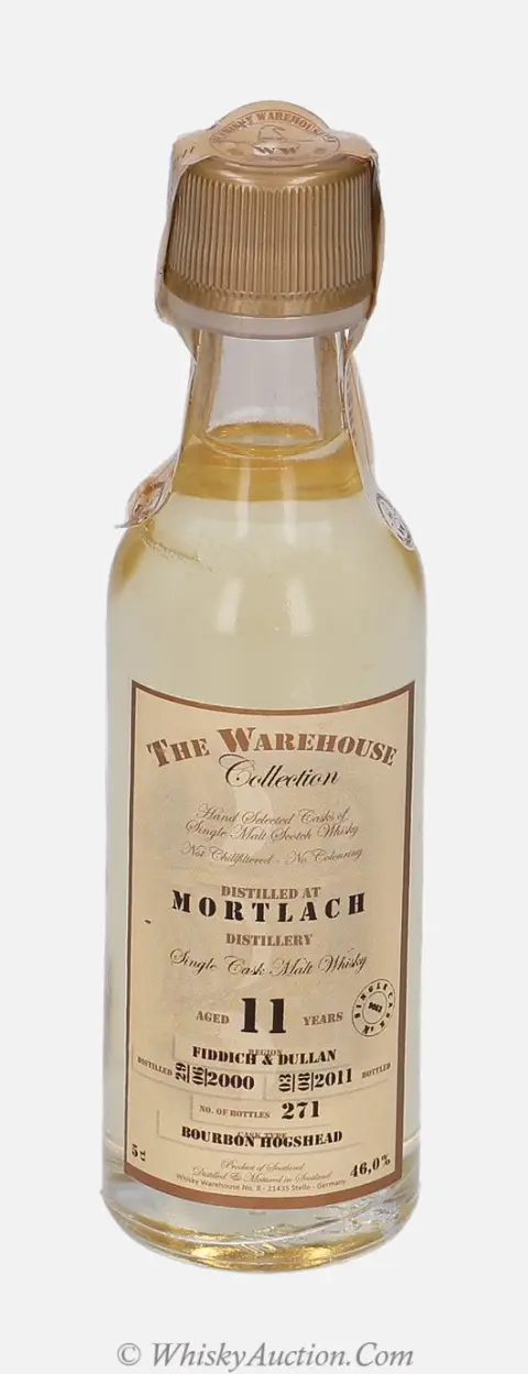 Mortlach The Warehouse Collection 11 anni (29.6.2000 / 3.8.2011) – Whisky Warehouse No.8