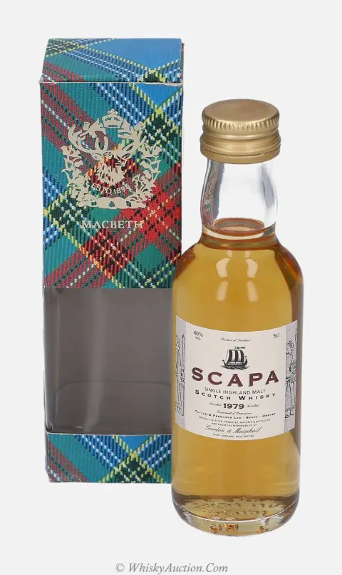 Scapa Distillery Labels (1979) – Gordon & MacPhail