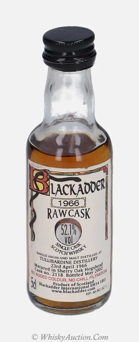 Tullibardine Raw Cask (23. april 1966 / maj 2002) – Blackadder International