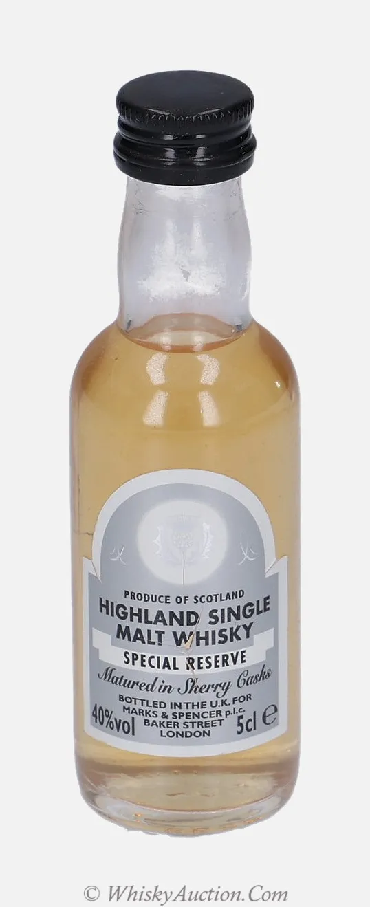 Special Reserve – Marks and Spencer PLC