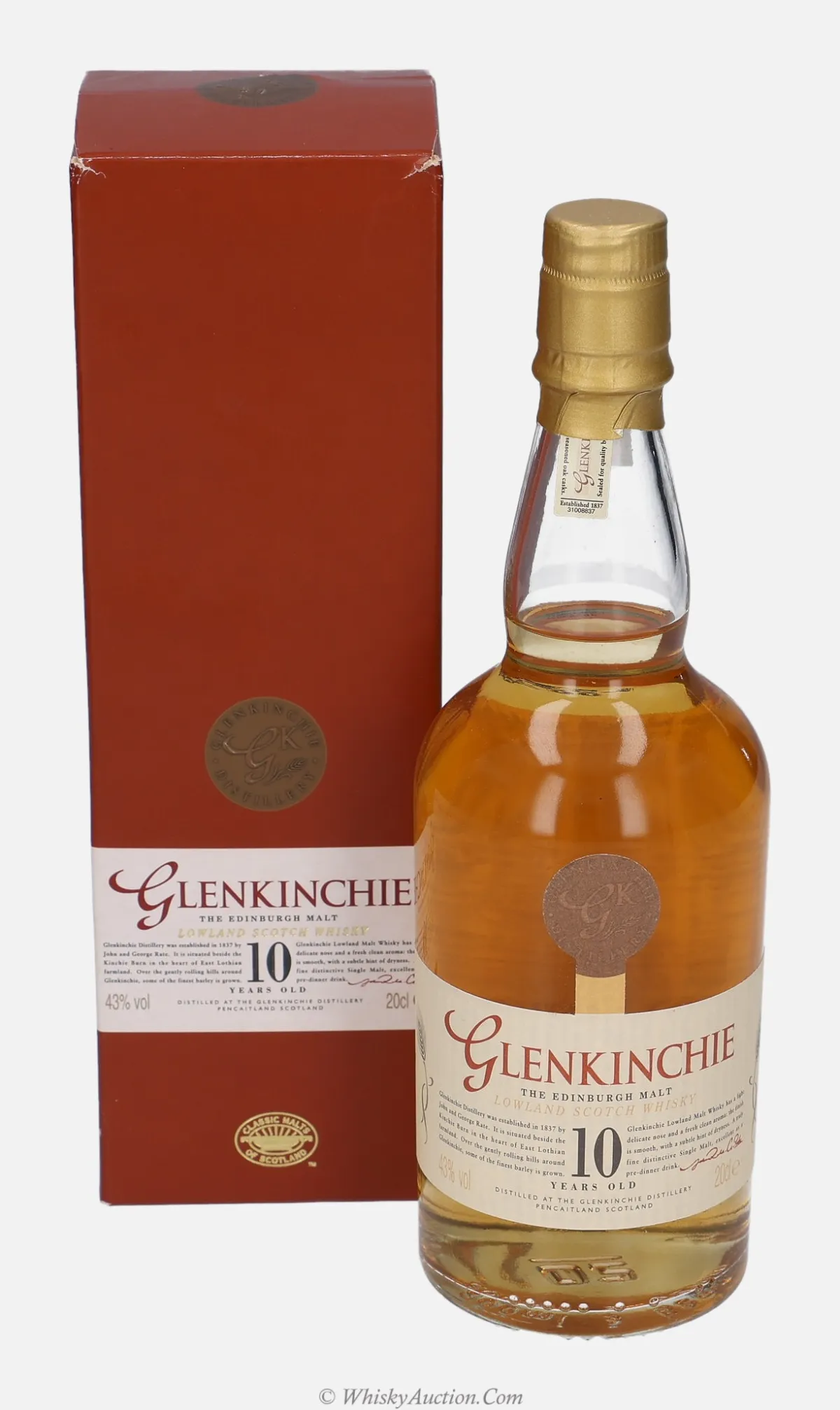 Glenkinchie 10 år