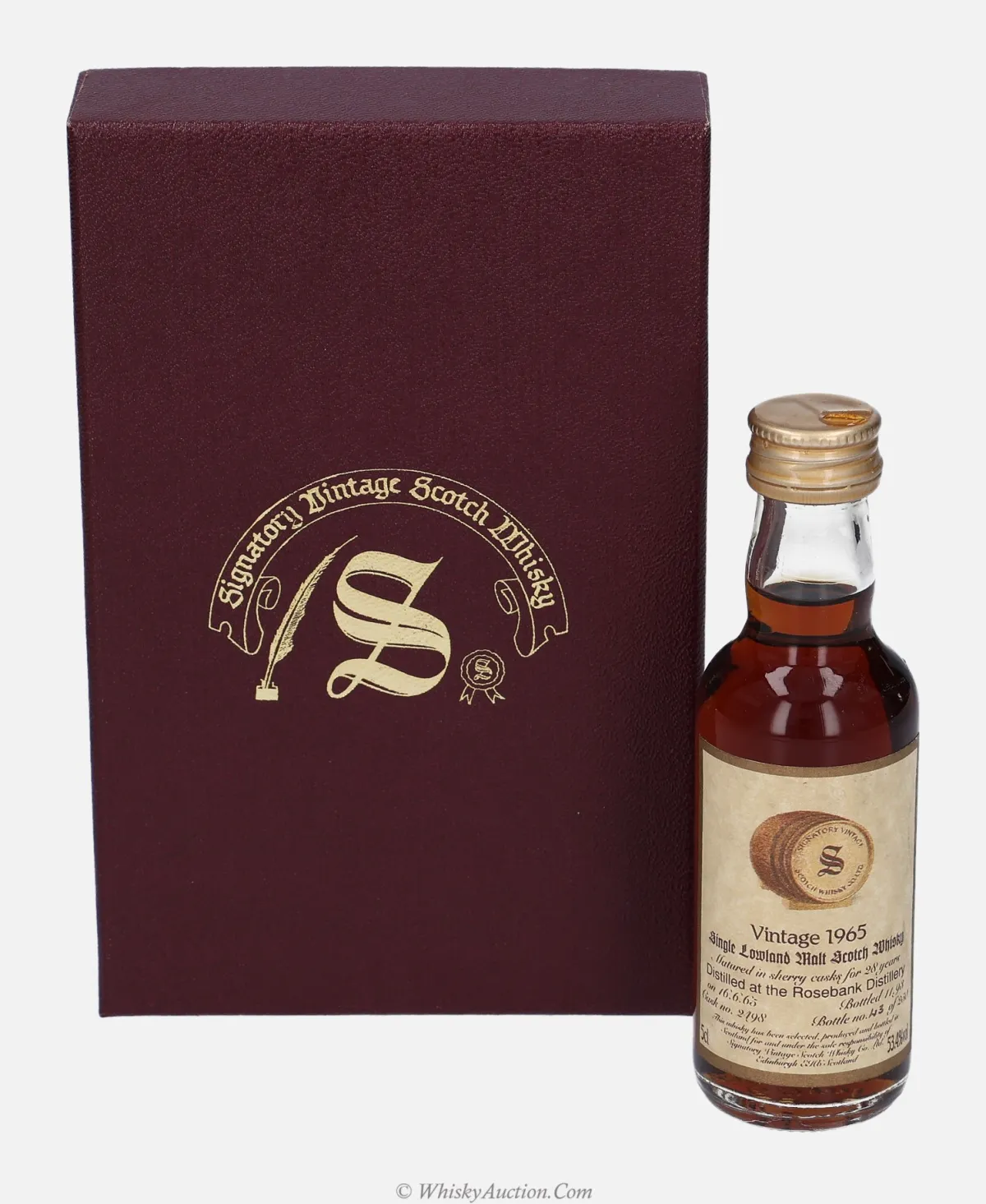 Rosebank 28 yıl (16.6.1965 / 11.1993) – Signatory Vintage Scotch Whisky Co. Ltd.