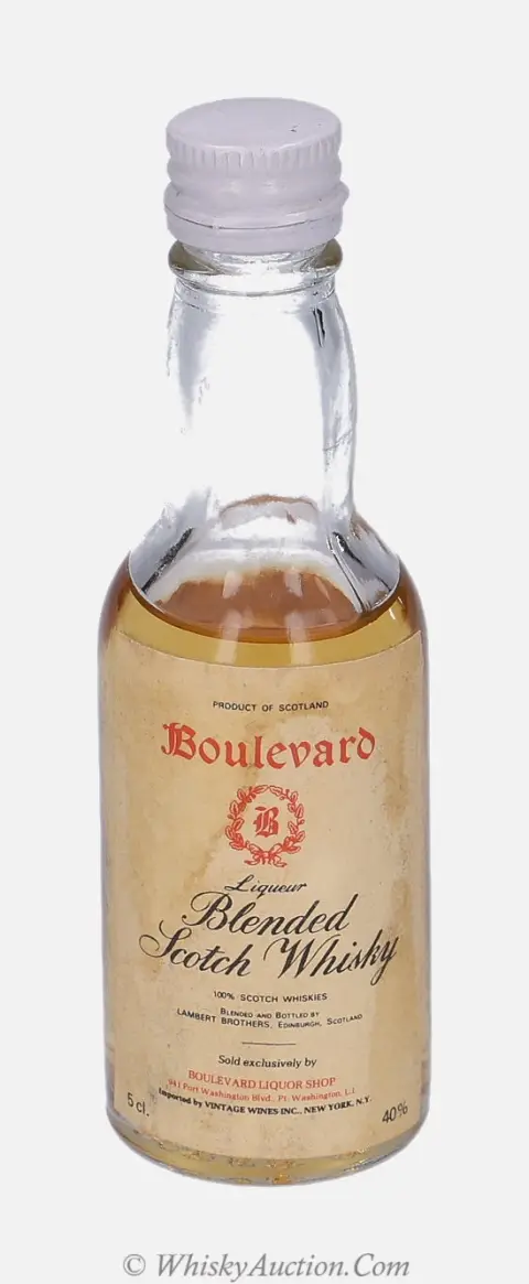 Whisky scoțian blendat