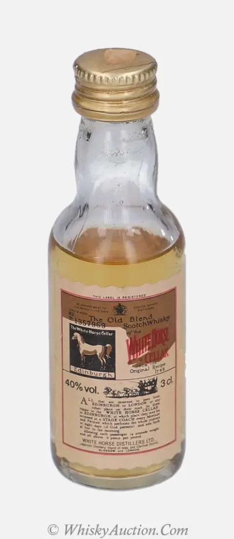 The Old Blend Scotch Whisky of the White Horse Cellar