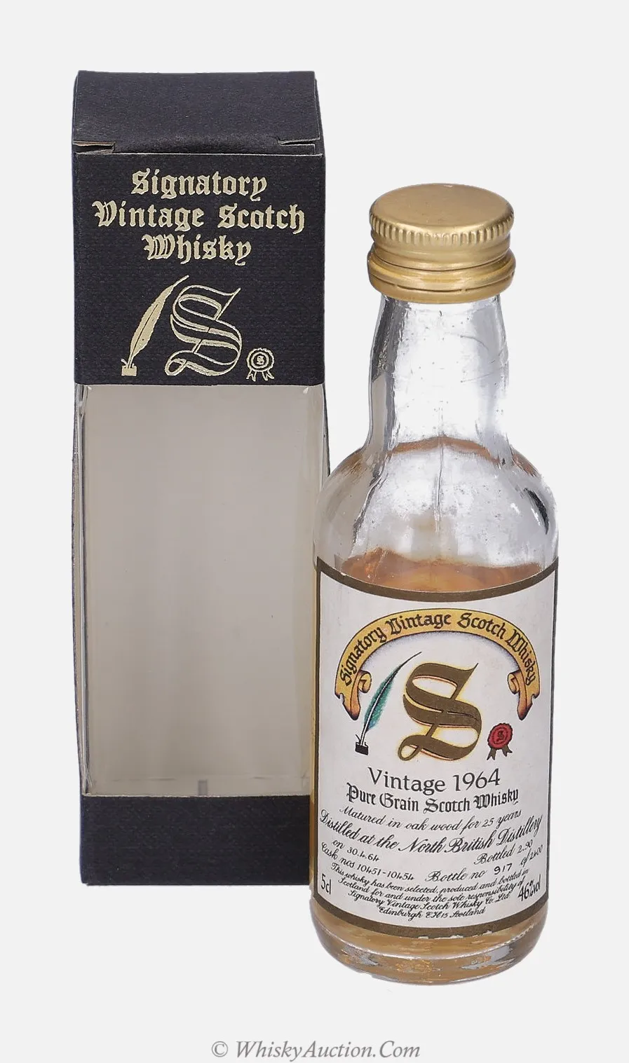 North British 25 عامًا (30.4.1964 / 2.1990) – Signatory Vintage Scotch Whisky Co. Ltd.