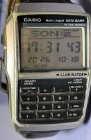 CASIO DBC-32 Collection database herreur B-37mm, værk går