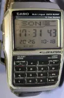 CASIO DBC-32 Collection database herreur B-37mm, værk går