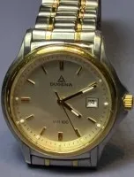 Dugena Quartz HAU, original stålllenke, ikke kontrollert