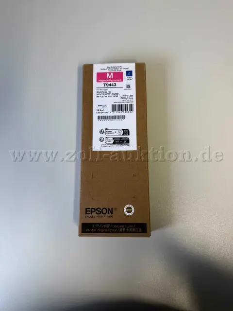 83 чорнильні картриджі Epson T9443 (пурпуровий)