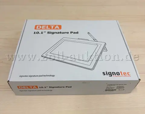 3 adet imza tableti 10,1 inç (25,654 cm) DELTA signotec