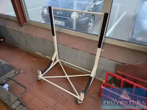 Carro de almacenamiento para hardtops, blanco