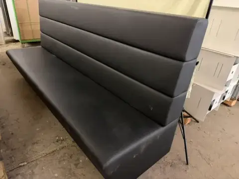 Zitbank zwart defect