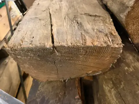 Régi fa gerenda
