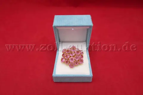 1 枚穹顶胸针，40 x 40 毫米