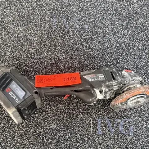 充电式角磨机 WÜRTH AWS 18-125 P Compact