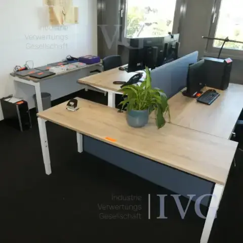 Sähköisesti korkeussäädettävä kaksoistyöpöytä HAVIC Flex