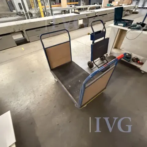 Platform trolley (blue)