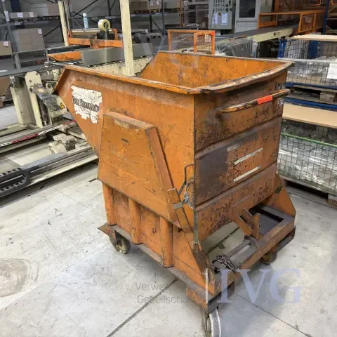 Tipbeholder til gaffeltruck (orange)