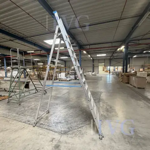 Échelle droite en aluminium KRAUSE