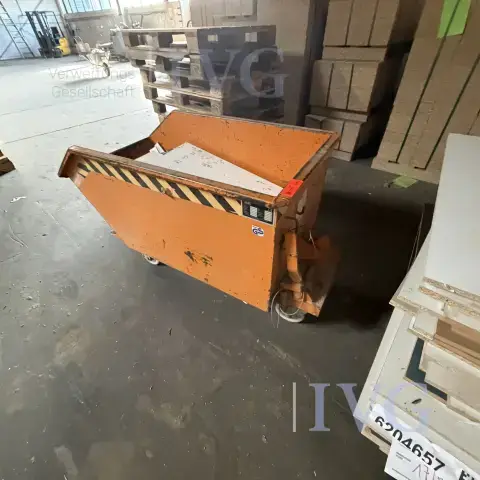 Forklift devirme kovası (turuncu)