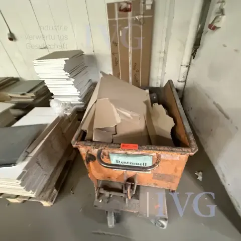 叉车自卸箱（橙色）