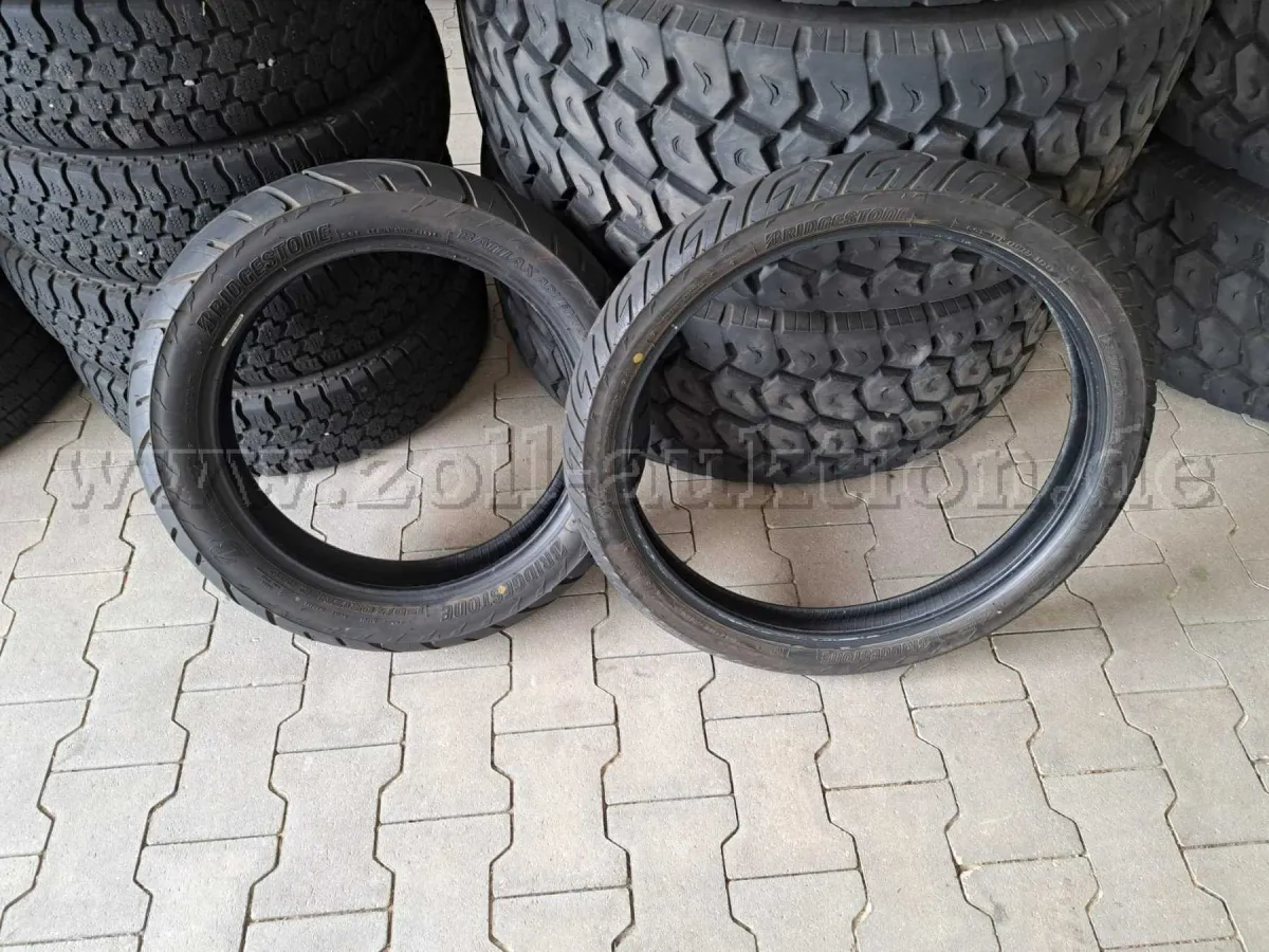 1套Bridgestone摩托车轮胎，150/70 R17，69V后轮，M/C