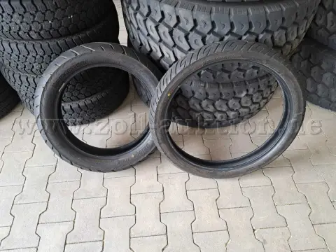 1 sæt Bridgestone-dæk til motorcykel, 150/70 R17, 69V baghjul, M/C