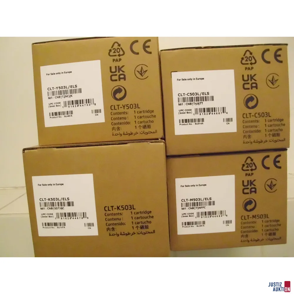4 x tóner HP/Samsung