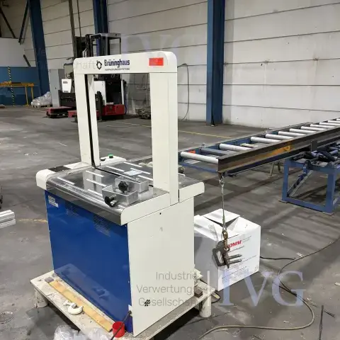 Macchina reggiatrice con nastro in plastica BRÜNINGHAUS B801